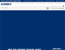 Tablet Screenshot of kirby.com
